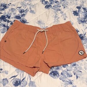 Vuori Women's Orange Shorts size small